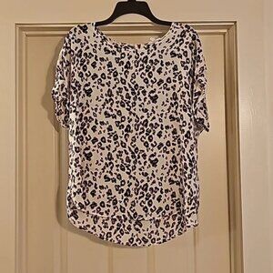 Leopard Print Blouse